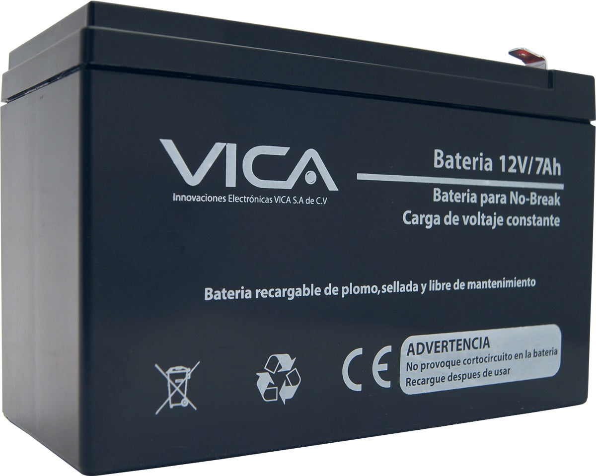 Batería de Reemplazo VICA 12V/7AH - Batería de Reemplazo VICA 12V/7AH -